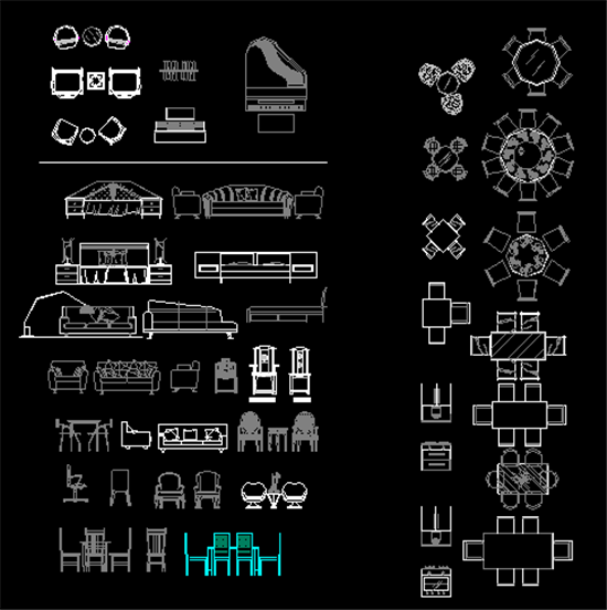 cad���ڼҾ�ͼ��3